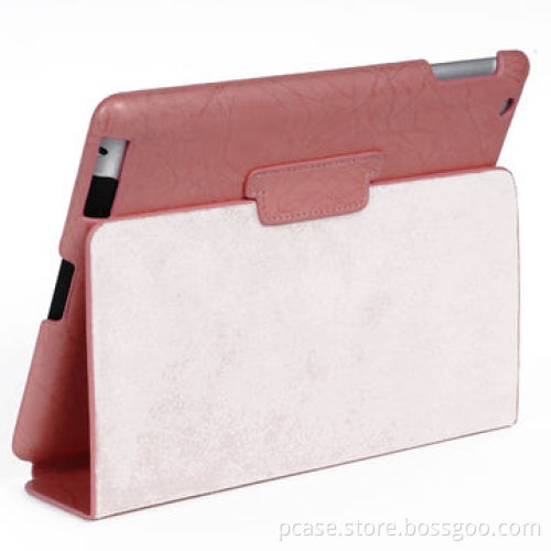 Kickstand PU Leather Case for iPad Air, with Sleep and Wake Up Function